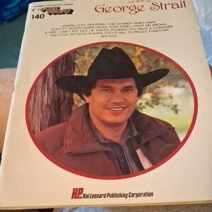 Hal Leonard Music Book - Cream with Red Accent